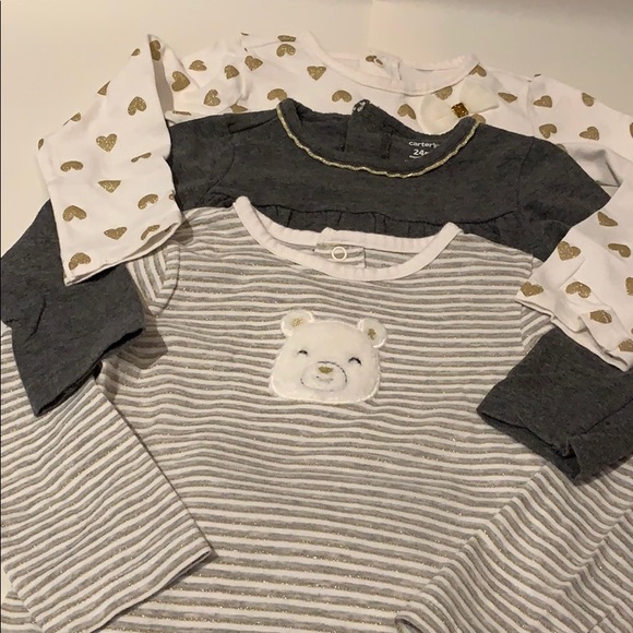 Carter’s 24m onesie bundle with long sleeves - Picture 3 of 5